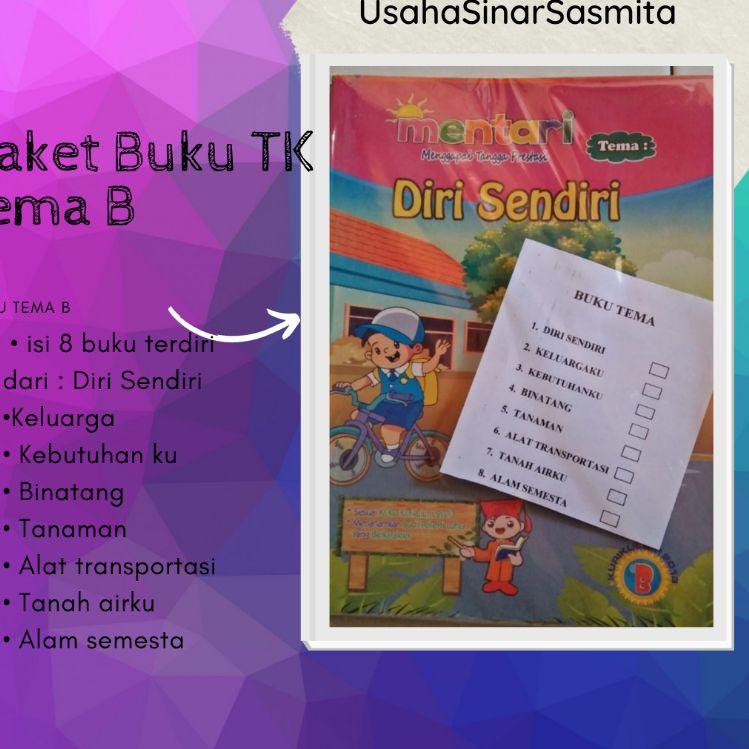 Jual Harga Bersahabat.. [SinarSasmita] 8 Buku Tema TK B-HARGA LEBIH ...