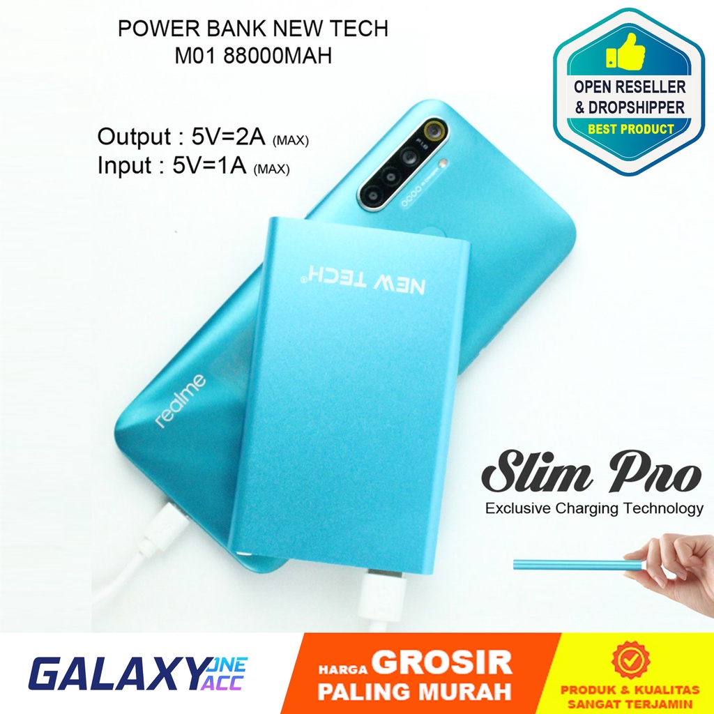 Slim Power Bank 8800