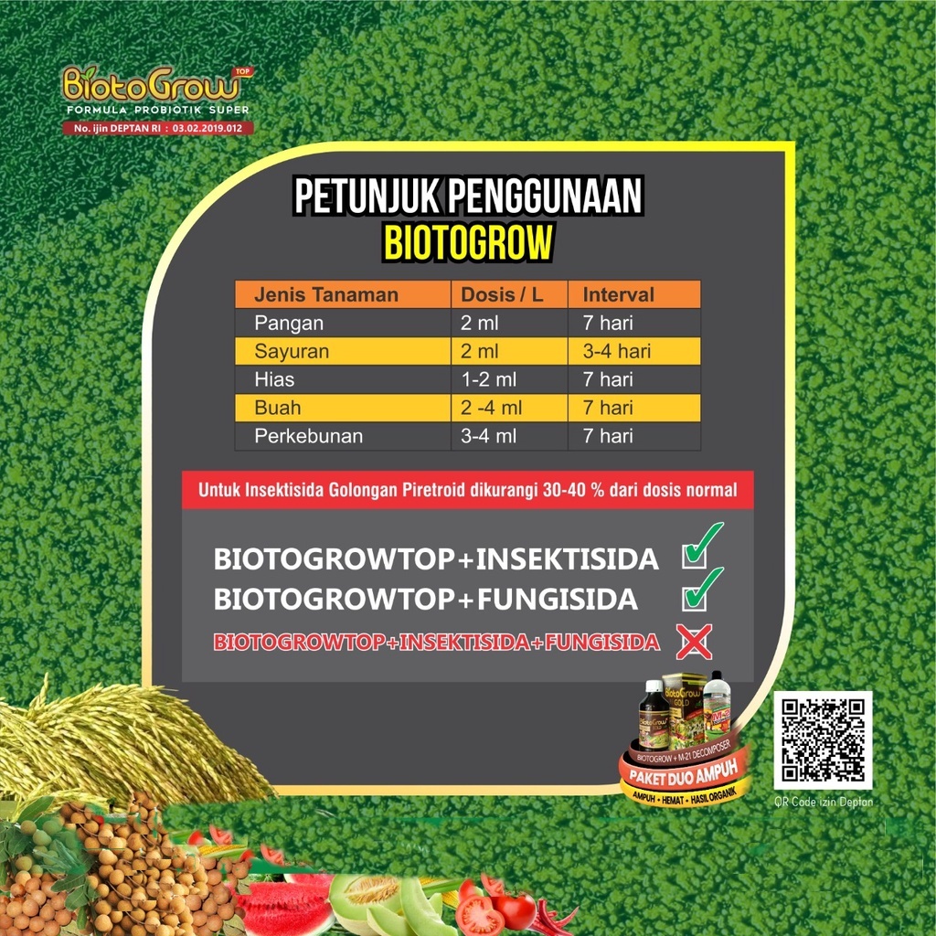 Jual Biotogrow Gold 500 ml POC Pupuk Organik GA3 Cair Buah Lebat Bunga ...