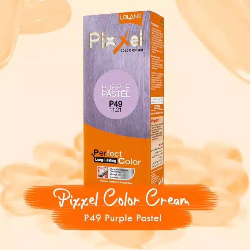 Jual LOLANE PIXXEL COLOR CREAM P49 PURPLE PASTEL | Shopee Indonesia