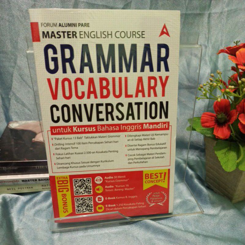 Jual BUKU MASTER ENGLISH COURSE GRAMMAR VOCABULARY CONVERSATION ...