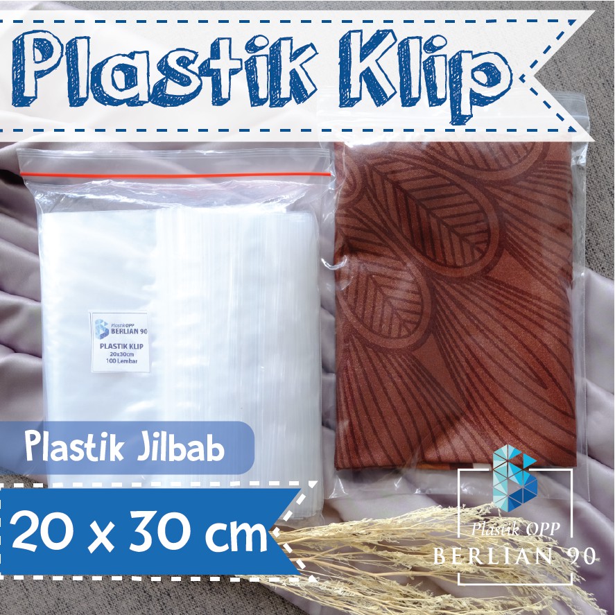 Jual Ziplock 20 X 30 Cm Plastik Bening Serbaguna Plastik Klip Baju Tebal Termurah Shopee 