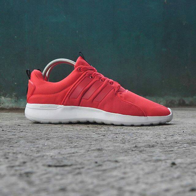 adidas cloudfoam lite racer red