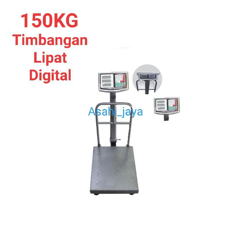 Jual Timbangan Lipat Duduk Digital Kapasitas Kg Pagar Elektrik