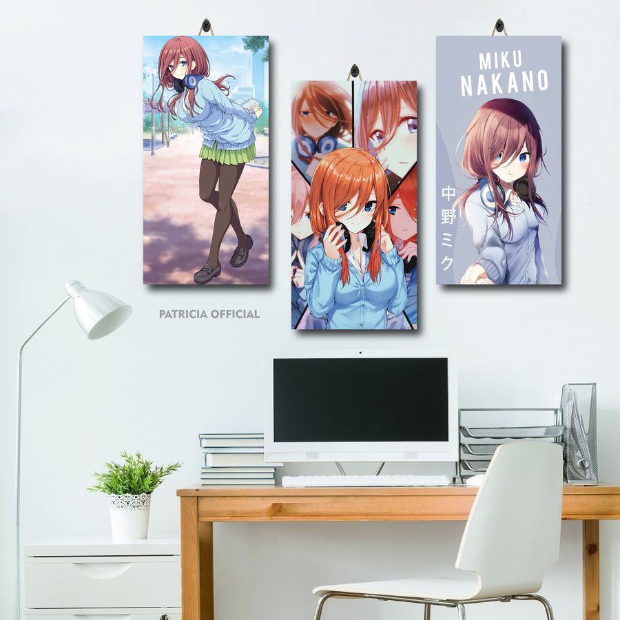 Jual HIASAN KAMAR MIKU NAKANO KAWAII GOTOUBUN 15X30 4NJBX/XFFKF/ HIASAN ...