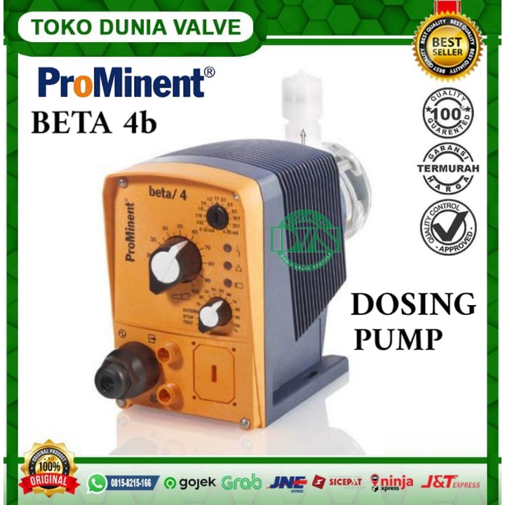 Jual BT4B1000PVT 10BAR 0.74L/H BETA PROMINENT METERING DOSING PUMP