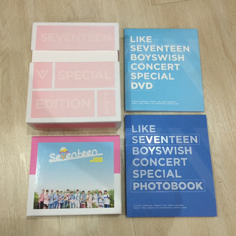 Jual SEVENTEEN SPECIAL EDITION DVD + LOVE LETTER REPACKAGE