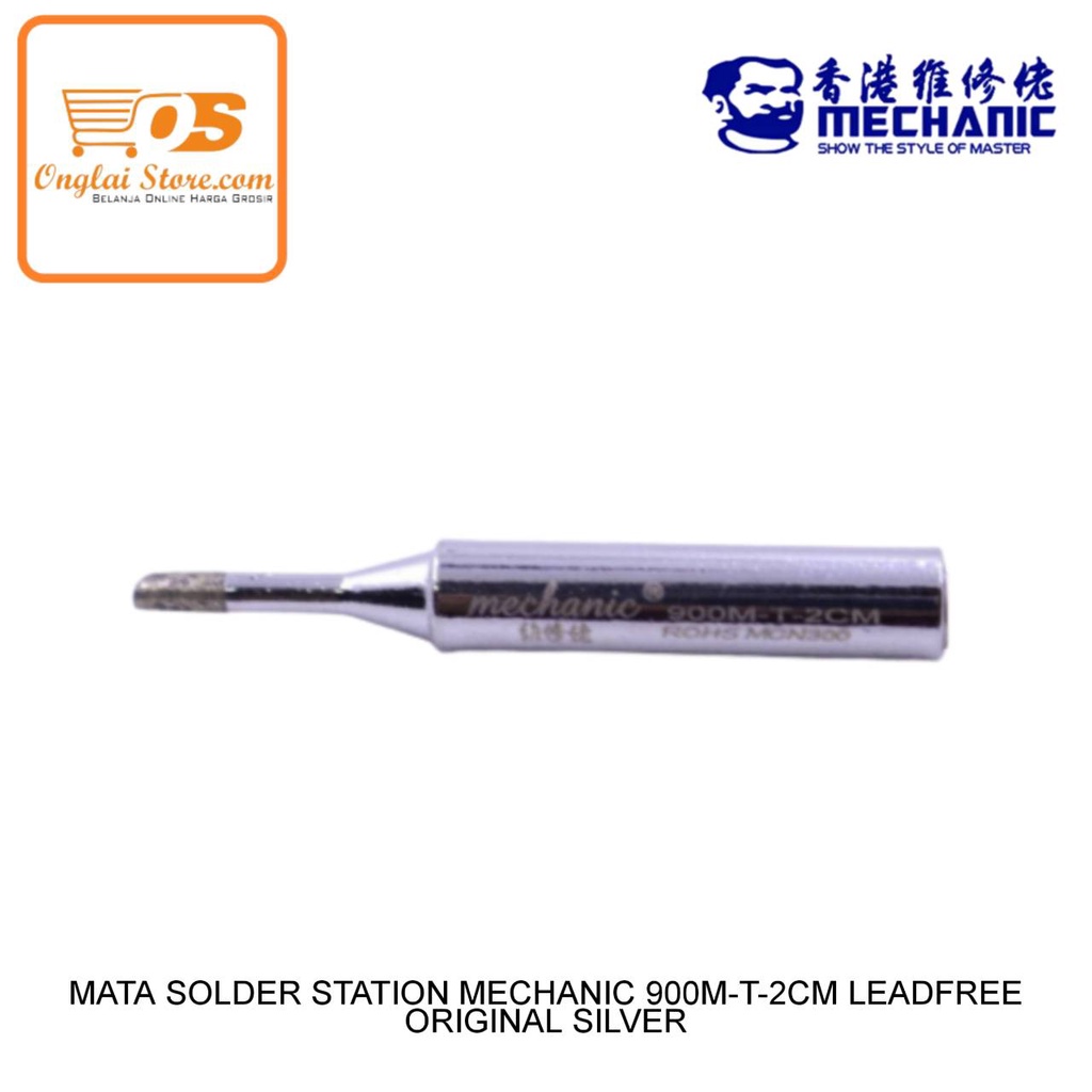 Jual MATA SOLDER STATION MECHANIC 900M-T-2CM LEADFREE ORIGINAL SILVER ...