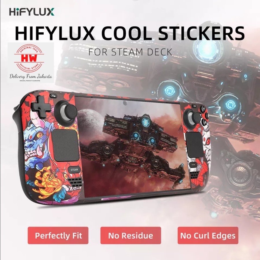 Jual Hifylux PVC Stickers Decal Skin Protective Accessories for Steam ...