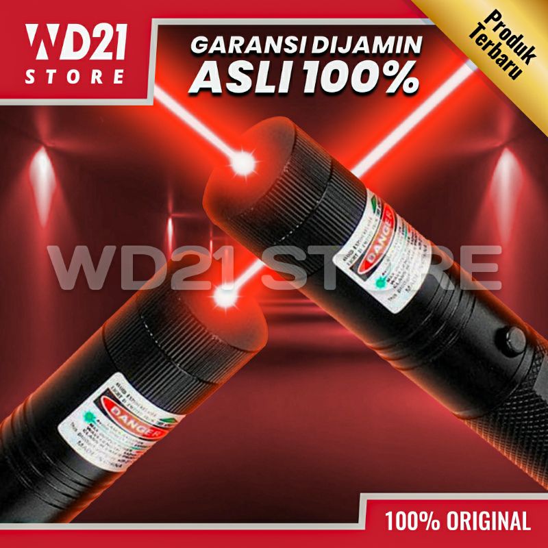 Jual [100% ORIGINAL] LASER POINTER RED/MERAH | Shopee Indonesia