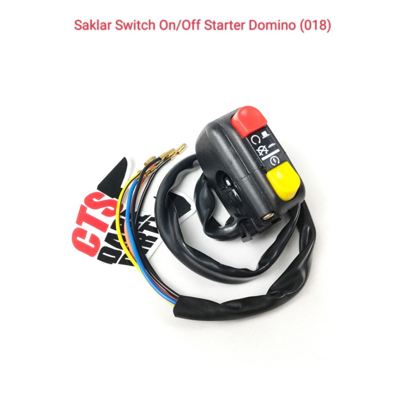 Jual Saklar Switch Kanan On/Off Starter Stater Domino (018) Universal ...