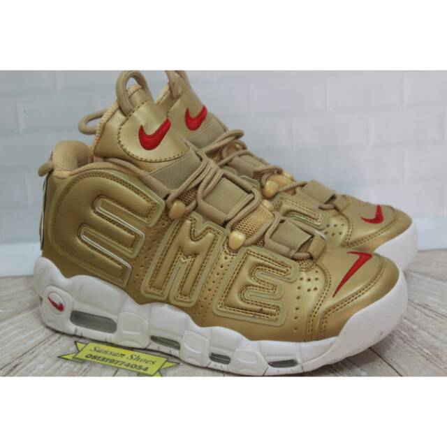 Nike uptempo supreme clearance harga