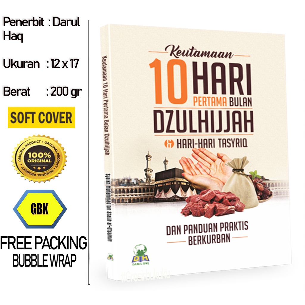 Jual Buku Keutamaan 10 Hari Pertama Bulan Dzulhijjah & Hari-Hari ...