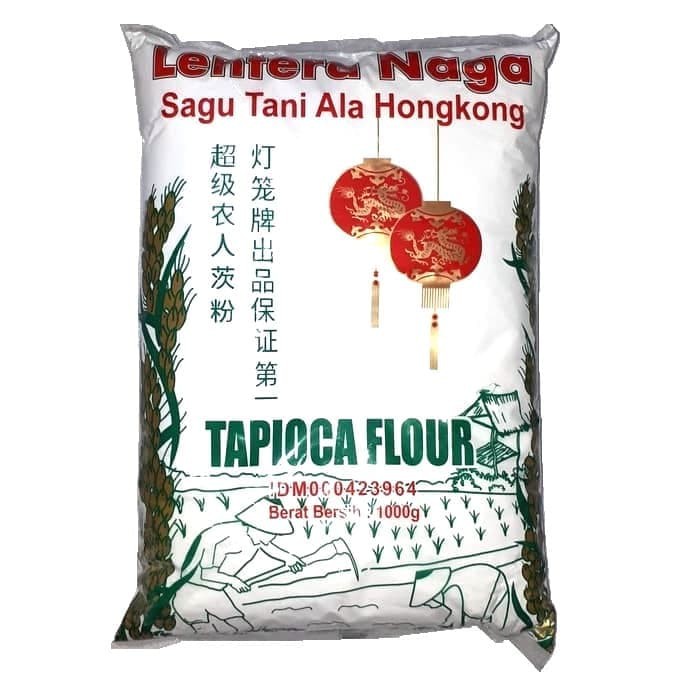 Jual Sagu Tani Lentera Naga Tapioca Flour 1000g Pak Tani Tepung Sagu ...
