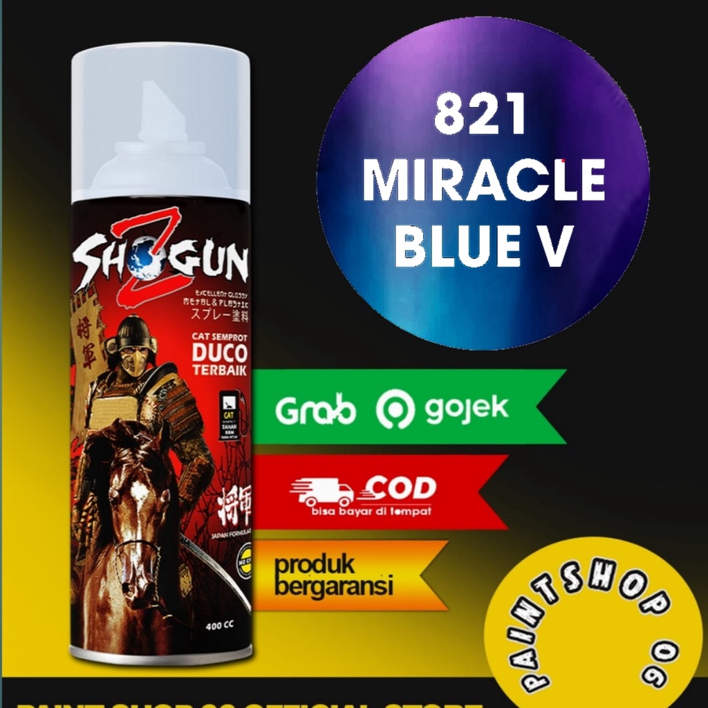 Jual Cat Semprot Pilox Pilok Pylox Pylok Bunglon Shogun Z Miracle Blue Ungu Violet Tahan