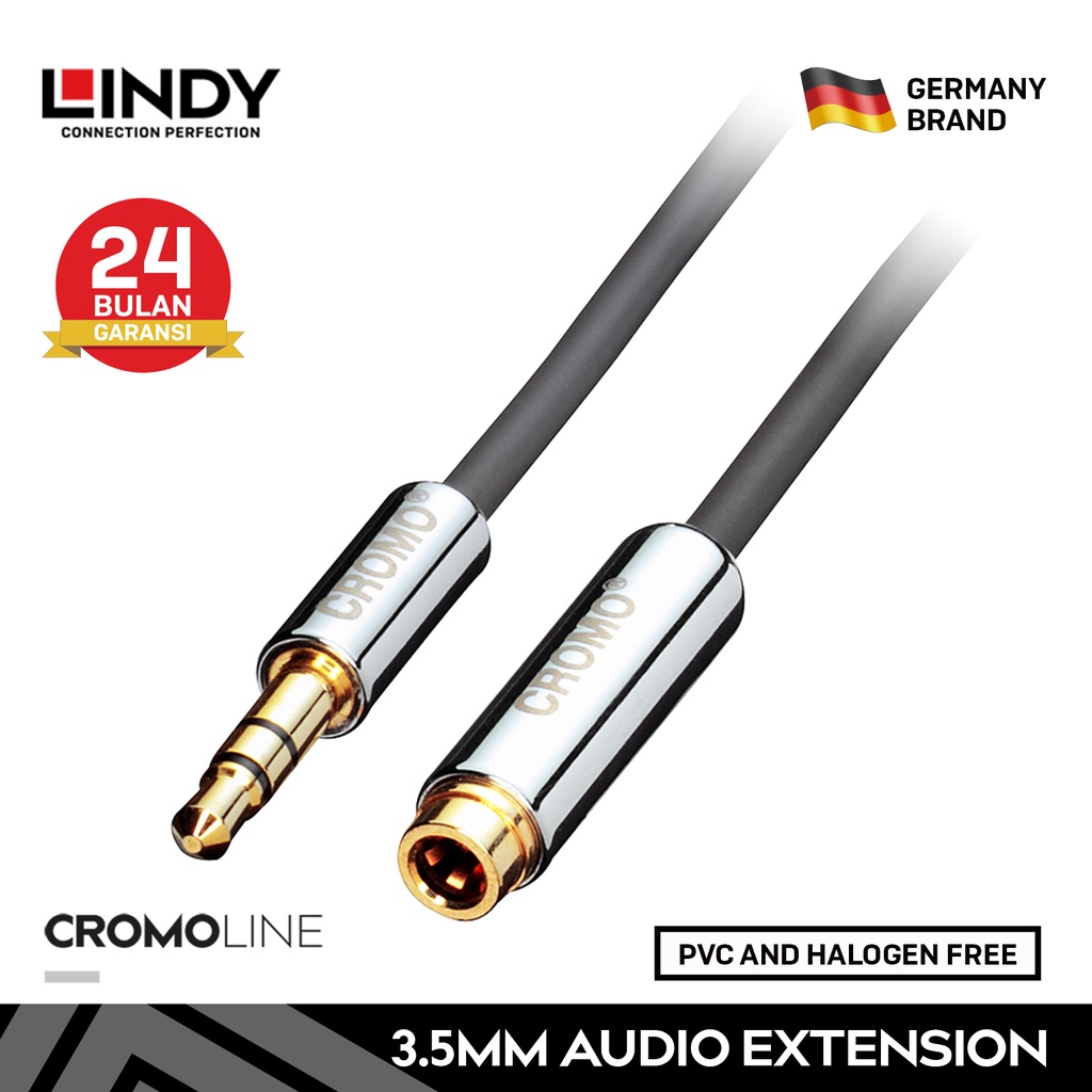 Jual Lindy Kabel Extension Aux M Mm Extension Audio Trs Aux Male To