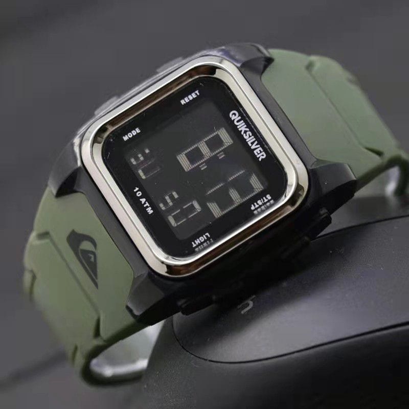 Jual Jam Tangan Pria Quicksilver Digital Segi Anti Air Shopee Indonesia