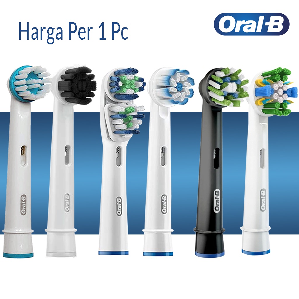 Jual Oral-B Replacement Brush Heads, Refill Kepala Sikat Gigi | Shopee ...