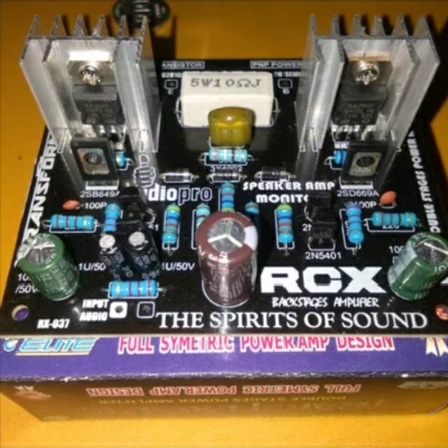 Jual Kit Driver 2 Tingkat Simetris Power Amplifier 800W Transformers