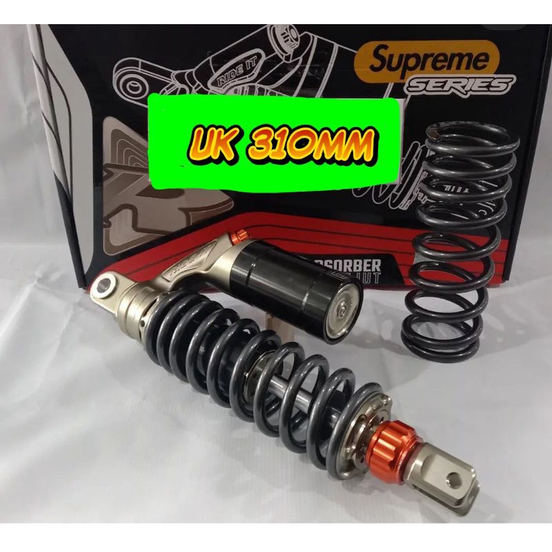 Jual Shock skok ride it gp tipe supreme series matic ukuran 310mm 330mm ...