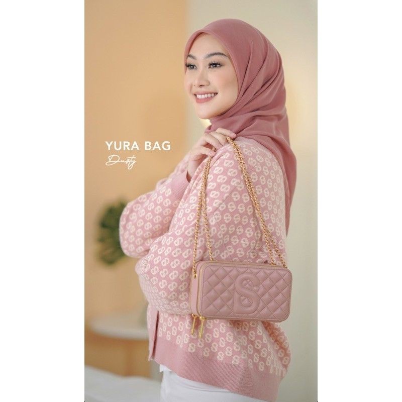 Yura bag buttonscarves /tas buttonscarves