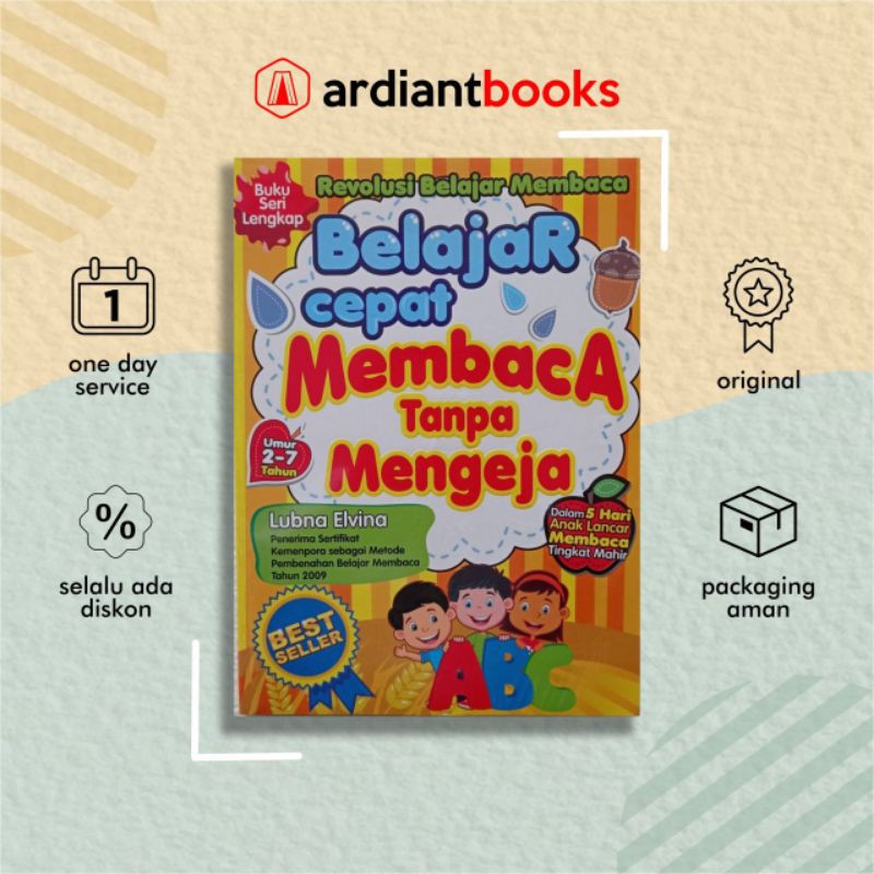 Jual BUKU BELAJAR BACA ANAK TK PAUD Revolusi Belajar Membaca - Belajar ...