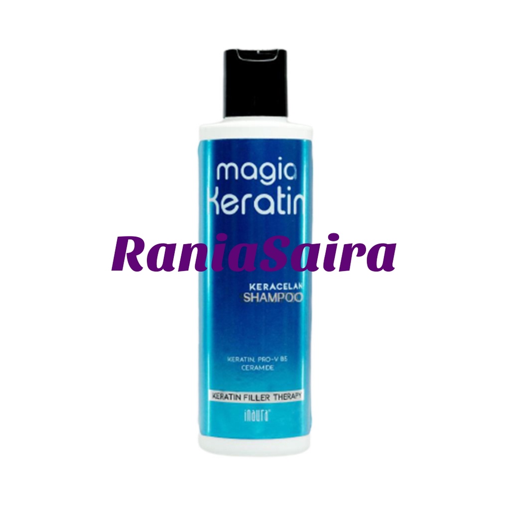 Jual INAURA Magia Keratin Keraclean Shampoo 200ml Shampo Sampo Hair ...