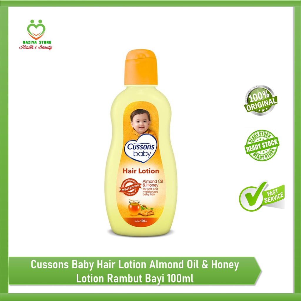 Jual Cussons Baby Hair Lotion Almond Oil Honey Losion Rambut