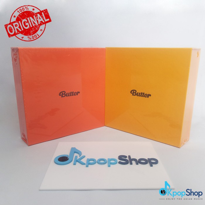 Jual COD - BTS - Butter - ORIGINAL KPOP ALBUM - - Cream Ver. | Shopee ...