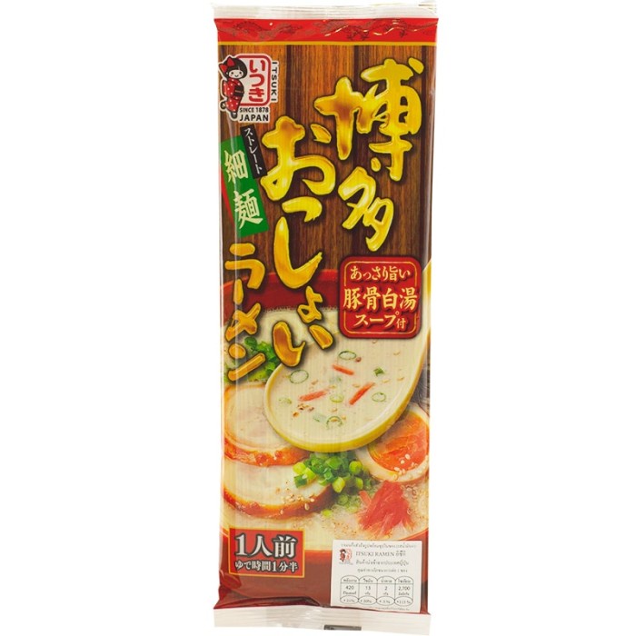 Jual ITSUKI KYUSHU HAKATA OSSHOI RAMEN 123 G . NON HALAL Shopee Indonesia
