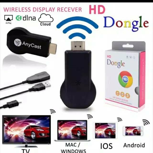 Jual Bluetooth HDMI DONGLE AnyCast Wireless Hp ke TV