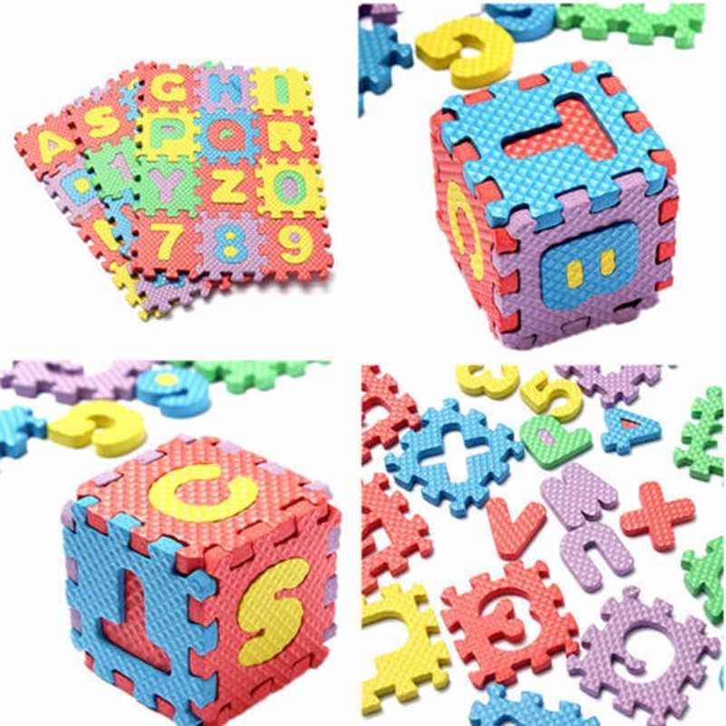 Jual Puzzle FOAM Aplhabet Dan Angka 36pcs | Shopee Indonesia