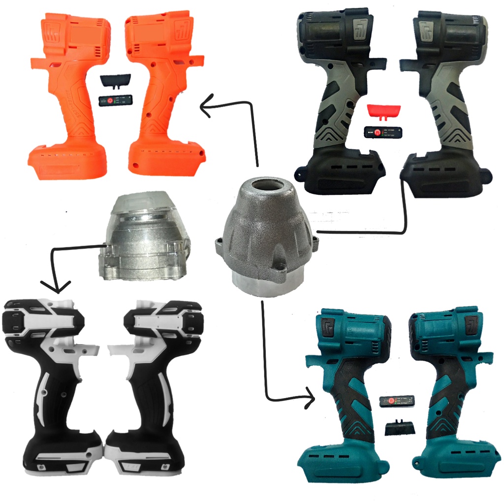 Jual Casing impact wrench driver cover body housing impact plastik