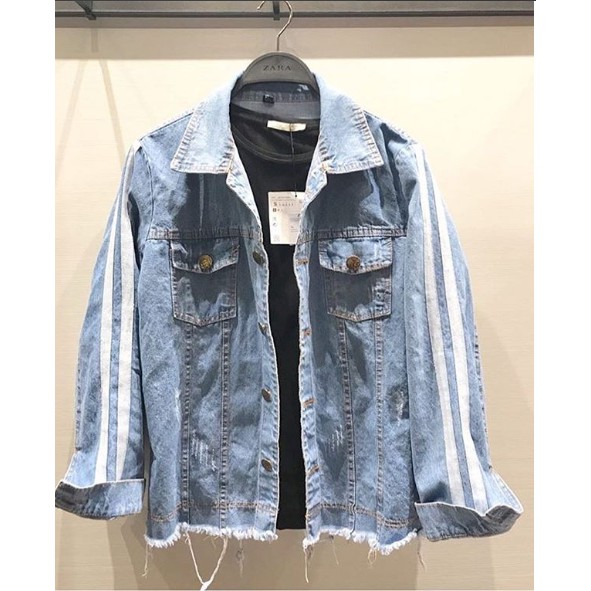 Jaket denim outlet zara