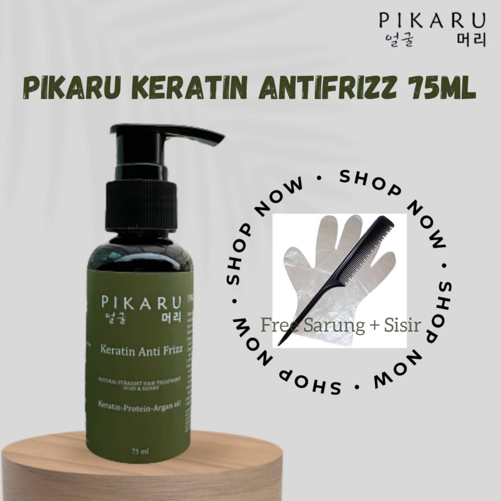 Jual Pikaru Keratin Rambut Original Termurah 75 Ml Shopee Indonesia 