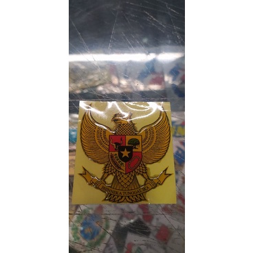 Jual sticker timbul lilin logo Garuda Pancasila | Shopee Indonesia
