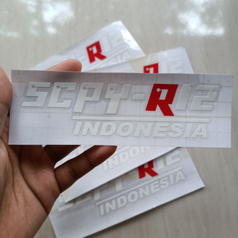 Jual Stiker Sticker SCPY-R12 Indonesia | Shopee Indonesia
