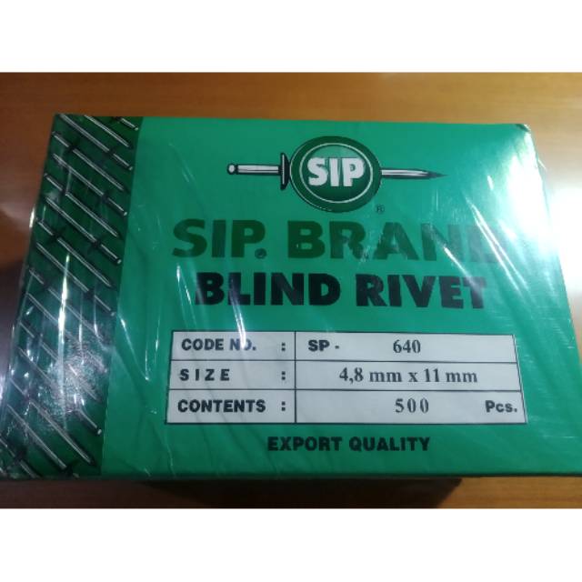 Jual Paku Rivet SIP 640 675 4.8mm | Shopee Indonesia