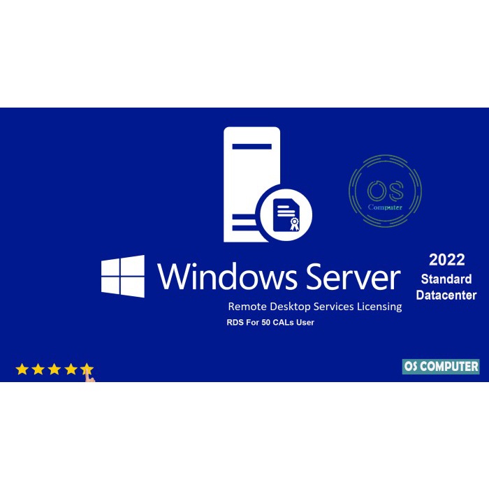 Jual Lisensi RDS Server 2022 Remote Desktop Services For 50 User atau ...