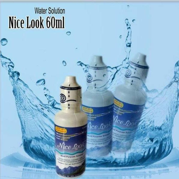 Jual Cairan Softlens Nice Look / Cairan Nice Look 60Ml | Shopee Indonesia