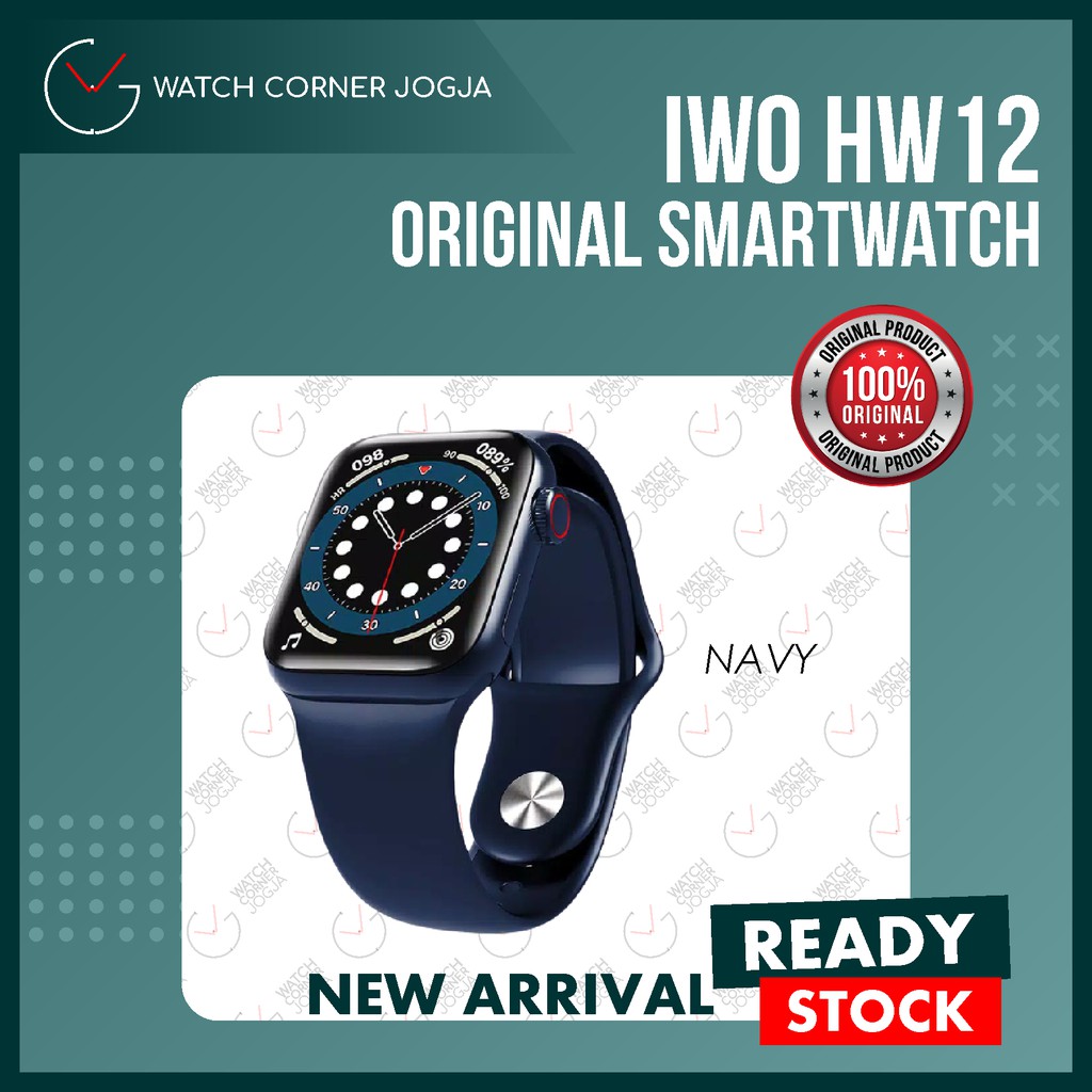 Jual IWO HW12 Series 40mm ORIGINAL Smartwatch 1,57 inch Display