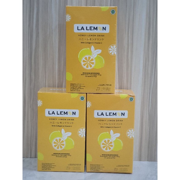 Jual lalemon honey lemon fiber drink by susanbarbie - collagen diet ...