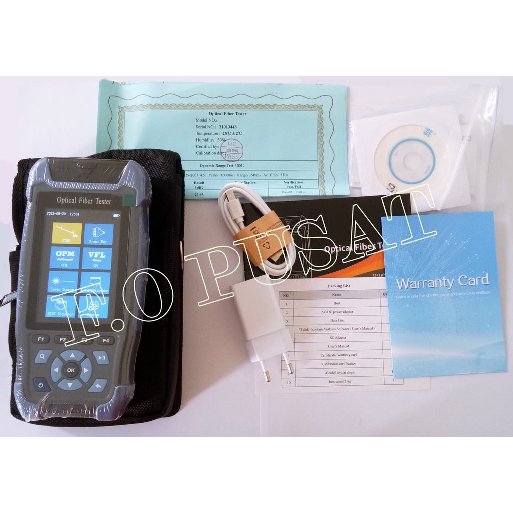 Jual NEW! ! Smart Mini OTDR / OTDR Fiber Optic FO / OTDR Mini JW 3302S ...