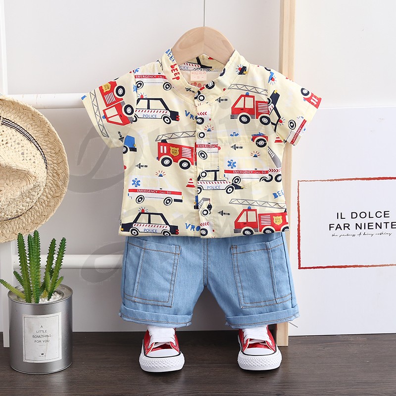 Jual BAJU ANAK LAKI LAKI 2025 / SETELAN BAYI LAKI-LAKI / BAJU KEMEJA