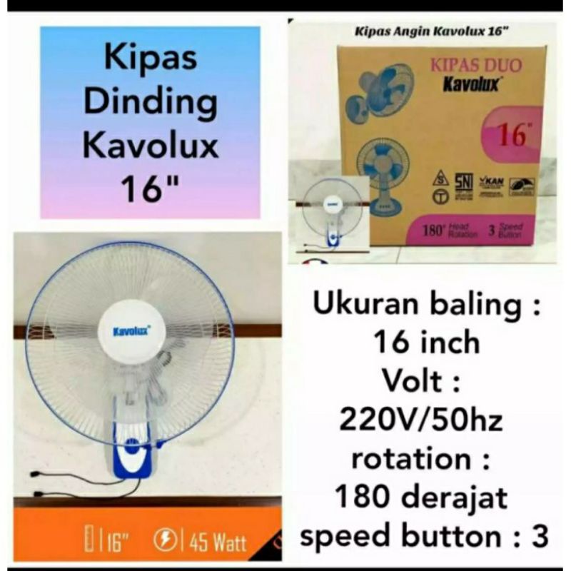 Jual kipas dinding / kipas angin tempel | Shopee Indonesia