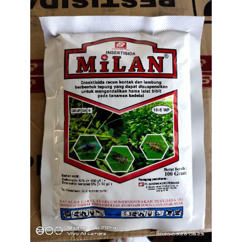 Jual Insectisida MILAN Ukuran 100 gr | Shopee Indonesia