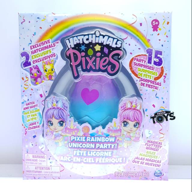 Hatchimals pixies best sale rainbow unicorn party