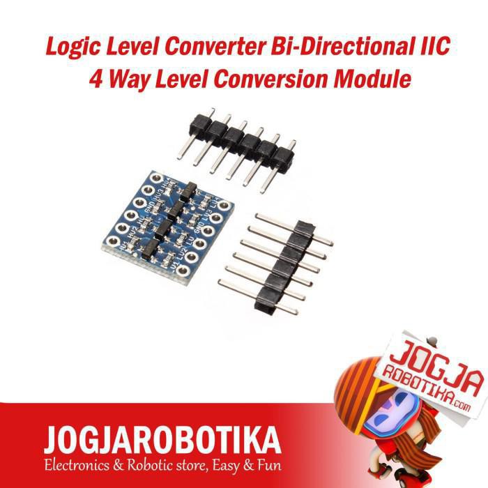 Jual Logic Level Converter Bi-Directional IIC 4 Way Level Conversion ...