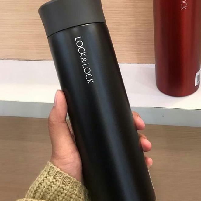 Jual Lock N Lock Tumbler Termos Hotcool Tahan 9 Jam Botol Minum 400 Ml Hitam Uvl Shopee 4868