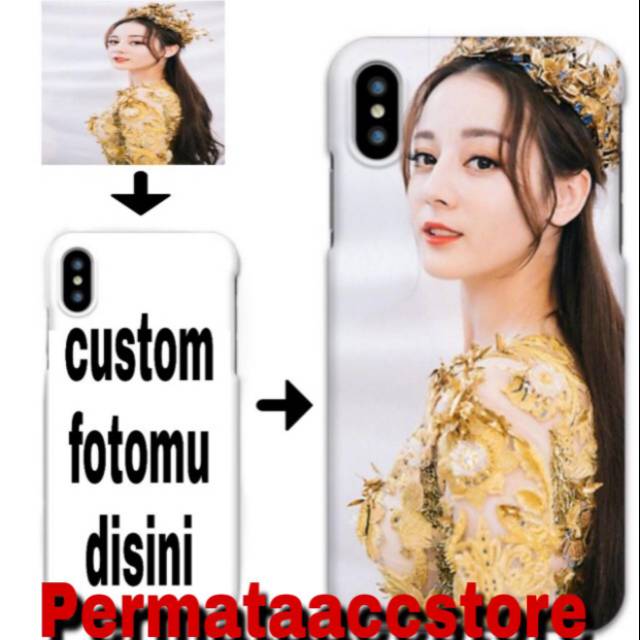 Jual custom case / custom foto / softcase bebas foto / HARGA RESELLER